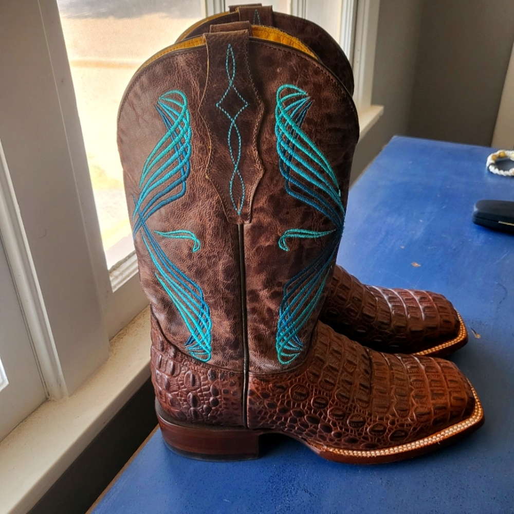 Size 7EE men's calenders boots